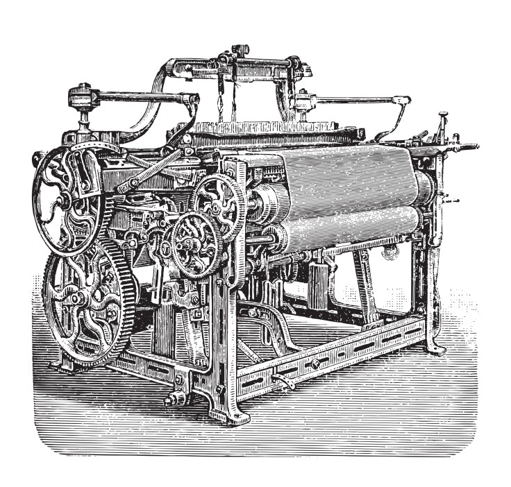 Old weaving loom machine (Source: Adobe Stock, by Hein Nouwens)