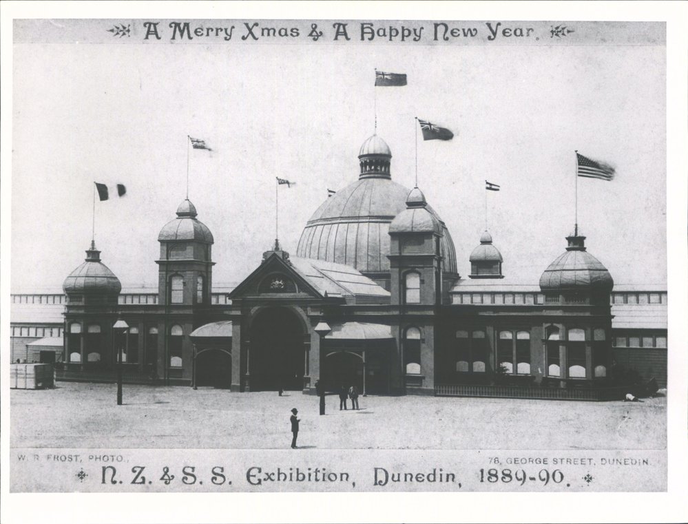 NZ & South Seas Exhibition entrance (Source: Hocken Library)
